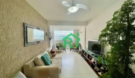 Apartamento Reformado, 2 Dormitórios (1 suíte), 1 vaga, Lazer, Jardim Astúrias, Guarujá/SP