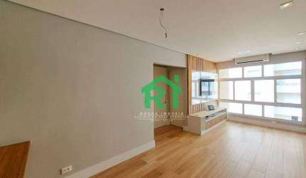 Apartamento à Beira Mar, 2 Dormitórios (1 Suíte), 1  Vaga, Praia da Enseada - Guarujá/SP