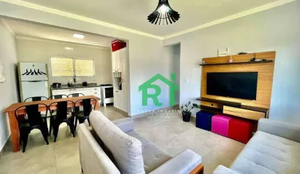 Apartamento Reformado com 3 dormitórios à venda, 77 m² por R$ 350.000 - Enseada - Guarujá/SP
