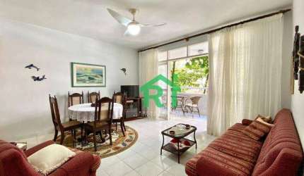 Apartamento Beira Mar, 2 dormitórios, 1 Vaga de garagem à venda- Pitangueiras - Guarujá/SP