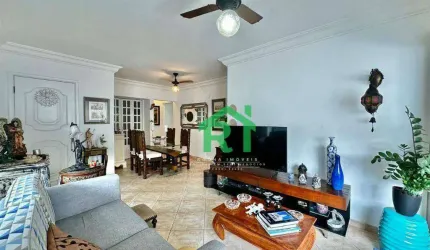 Apartamento reformado, 3 dormitórios (1 suíte), 2 vagas, lazer, Pitangueiras, Guarujá/SP.