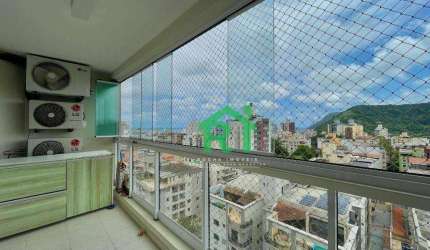Apartamento com 2 Dormitórios (2 Suítes), 2 Vagas, Área de Lazer, Jardim Astúrias, Guarujá/SP