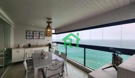 Apartamento com 3 dormitórios, 186 m² - venda por R$ 1.800.000,00 ou aluguel por R$ 10.000,00/mês - Pitangueiras - Guarujá/SP