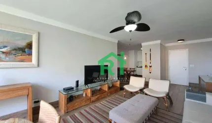 Apartamento com 3 dormitórios, 98 m² - venda por R$ 750.000,00 ou aluguel por R$ 6.500,00/mês - Pitangueiras - Guarujá/SP