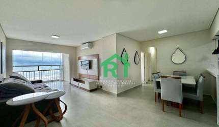 Apartamento à beira mar com 4 dormitórios, 2 Vagas, Lazer, Pitangueiras, Guarujá/SP