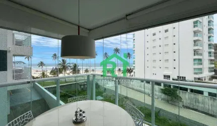 Apartamento com 3 dormitórios, 117 m² - venda por R$ 1.400.000,00 ou aluguel por R$ 10.000,00/mês - Enseada - Guarujá/SP