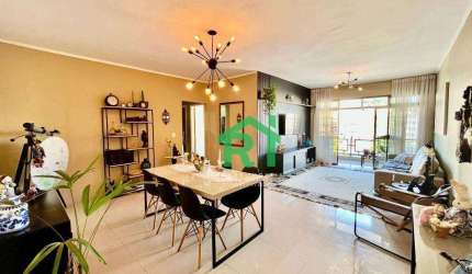 Apartamento com 3 dormitórios à venda, 125 m² por R$ 550.000 - Enseada - Guarujá/SP