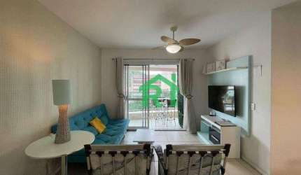 Apartamento com 2 dormitórios, 85 m² - venda por R$ 820.000 ou aluguel por R$ 6.800/mês - Pitangueiras - Guarujá/SP