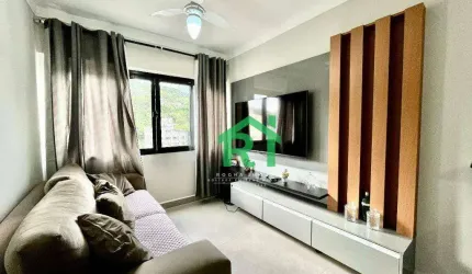 Apartamento com 2 dormitórios à venda, 75 m² por R$ 380.000 - Enseada - Guarujá/SP