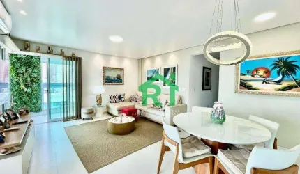 Apartamento com 3 dormitórios, 154 m² - venda por R$ 1.700.000 ou aluguel por R$ 11.000/mês - Enseada - Guarujá/SP