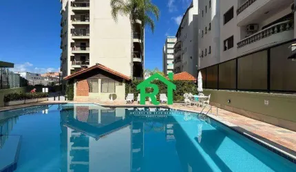Apartamento com 3 dormitórios (2 suíte), 2 vagas, lazer, Enseada, Guarujá/SP