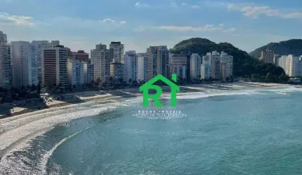 Apartamento Frente Mar, 2 Dormitórios (1 Suíte), 1 Vaga, Jardim Astúrias, Guarujá/SP