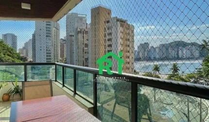 Apartamento Vista Mar, 3 Quartos (1 Suíte) I Praia das Astúrias, Guarujá.