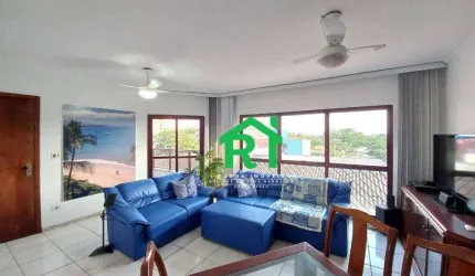 Apartamento à beira mar com 3 Dormitórios, 1 Suítes, sacada, 1 vaga - Enseada - Guarujá/SP