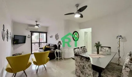 Apartamento com 2 Dormitórios (1 Suíte), 1 Vaga, Jardim Astúrias, Guarujá/SP