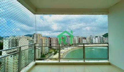 Apartamento Frente Mar, 2 Dormitórios (1 suíte), 1 Vaga, Área de Lazer, Jardim Astúrias, Guarujá/SP