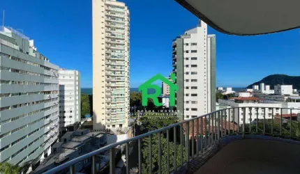 Apartamento com 2 Quartos (1 Suíte), 1 Vaga, Tombo, Guarujá/SP