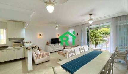 Apartamento com 4 dormitórios (3 suítes) 2 garagem na praia da Enseada Guarujá - SP.