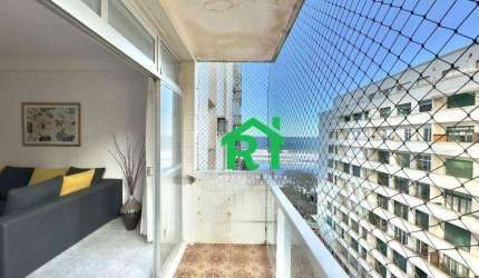 Apartamento à venda na Praia das Pitangueiras, 3 Quartos, 1 Vaga, Guaruja Sp.