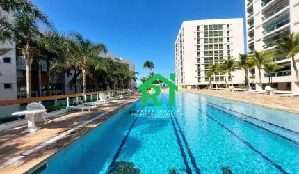Apartamento com 4 dormitórios (2 suíte), 1 vaga, lazer, Enseada, Guarujá/SP