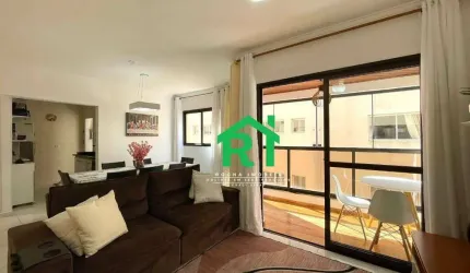 Apartamento com 3 Dormitórios (1 Suíte), Beira Mar, Varanda, Enseada, Guarujá/SP
