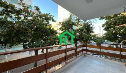 Apartamento à beira mar com 3 dormitórios (1 suíte), 2 vagas, Enseada, Guarujá/SP