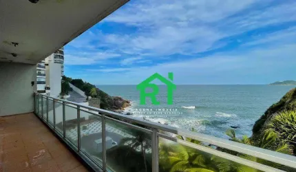 Apartamento Frente Mar, 3 Quartos (2 Suítes), 2 Vagas, Lazer I Praia das Astúrias, Guarujá/SP