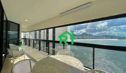 Apartamento com 3 dormitórios, 160 m² - venda por R$ 1.690.000,00 ou aluguel por R$ 16.000,00/mês - Jardim Astúrias - Guarujá/SP