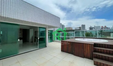 Cobertura com 3 dormitórios à venda, 167 m² por R$ 1.500.000,00 - Tombo - Guarujá/SP