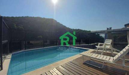 Apartamento na Praia, Beira Mar, 3 dormitórios sendo 1 suíte, 2 vagas de garagem, Área de lazer, Praia das Pitangueiras, Guarujá/SP.