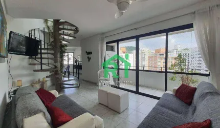 Cobertura Duplex, Pitangueiras, 3 Suítes, 2 Vagas de Garagem, Área de Lazer Privativa, Guarujá/SP.