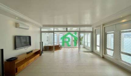 Apartamento Frente Mar, 3 Dormitórios (3 Suítes), 1 Vaga, Área de Lazer, Enseada- Guarujá/SP