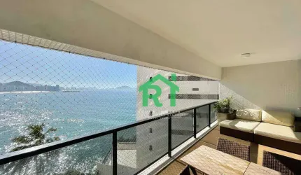 Apartamento à venda na Praia das Astúrias I Rocha Imóveis Guarujá.