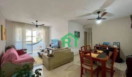 Apartamento com Sacada, 3 Dormitórios (1 Suíte), 1 Vaga, Área de Lazer, Jardim Astúrias, Guarujá/SP