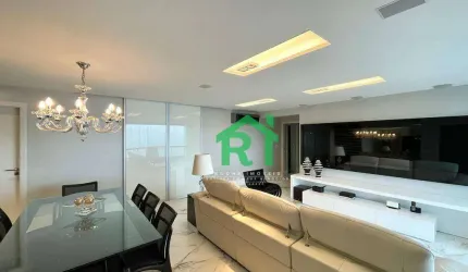 Apartamento Frente Mar, 3 Suítes, 2 Vagas, Área de Lazer, Tombo, Guarujá/SP