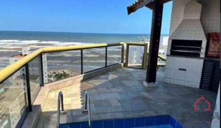 Cobertura com 4 quartos à venda na Rua Balneário Camboriú, 135, Aviação, Praia Grande por R$ 1.750.000