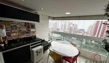 Apartamento com 3 quartos à venda na Rua Joaquim Teixeira de Carvalho, 404, Canto do Forte, Praia Grande por R$ 850.000