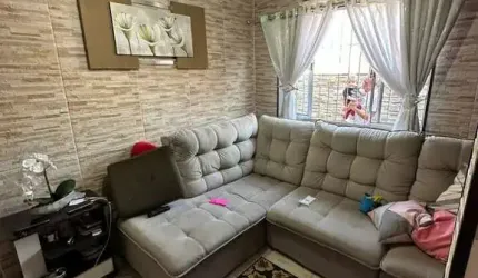 Casa com 3 quartos à venda na Rua Santa Cruz, 576, Parque Bitaru, São Vicente por R$ 350.000