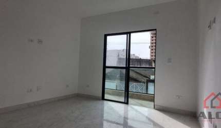 Casa em condomínio fechado com 2 quartos à venda na Avenida Luzia Encarnação Vidal, 163, Aviação, Praia Grande por R$ 410.000