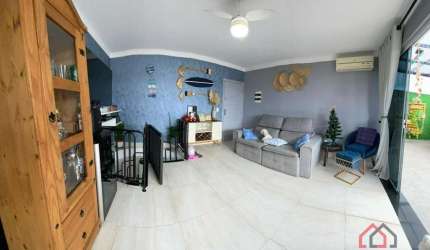 Cobertura com 3 quartos à venda na Rua Dino Tognini, 495, Vila Caiçara, Praia Grande por R$ 780.000