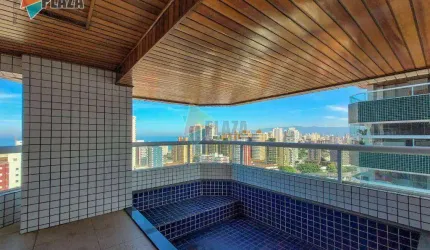 Apartamento com 4 dormitórios à venda, 205 m² por R$ 2.739.000,00 - Canto do Forte - Praia Grande/SP