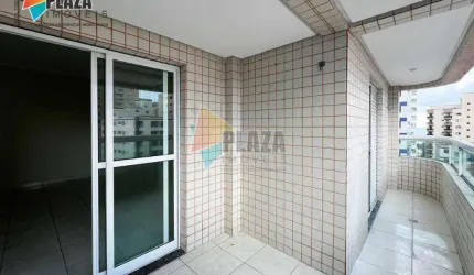 Apartamento com 2 dormitórios para alugar, 78 m² por R$ 3.100,01/mês - Aviação - Praia Grande/SP
