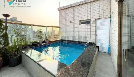 Cobertura à venda, 218 m² por R$ 1.300.000,00 - Tupi - Praia Grande/SP