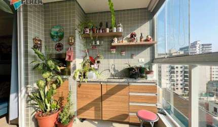 Apartamento à venda, 64 m² por R$ 550.000,00 - Canto do Forte - Praia Grande/SP