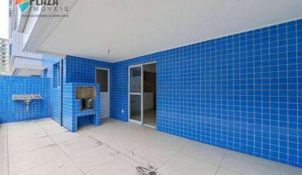 Apartamento 2 dormitórios com 2 suítes à venda, 103 m² por R$ 579.000 - Canto do Forte - Praia Grande/SP