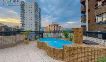 Cobertura à venda, 190 m² por R$ 798.000,00 - Tupi - Praia Grande/SP