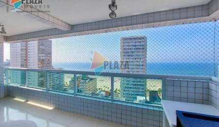 Apartamento 3 dormitórios sendo 2 suítes à venda, 107 m² - Aviação - Praia Grande/SP