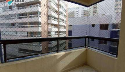 Apartamento com 3 dormitórios para alugar, 87 m² por R$ 3.200,00/mês - Aviação - Praia Grande/SP