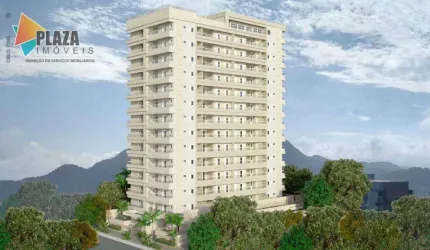 Apartamento com 2 dormitórios à venda, 76 m² por R$ 632.098,40 - Vila Guilhermina - Praia Grande/SP