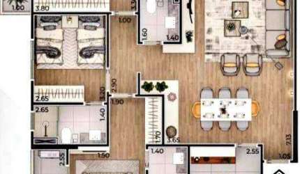 Apartamento com 3 dormitórios à venda, 149 m² por R$ 1.490.000,00 - Canto do Forte - Praia Grande/SP